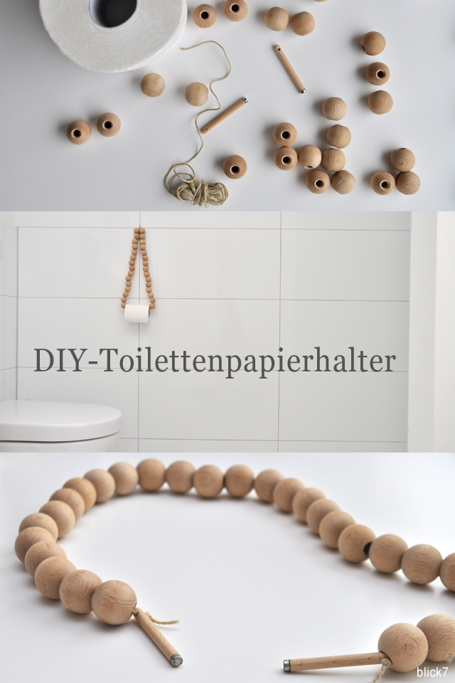 DIY-Holzkugel-Toilettenpapierhalter | blick7