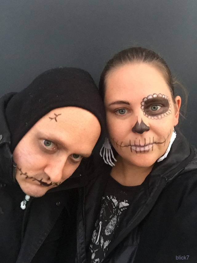 Halloween - selbst schminken