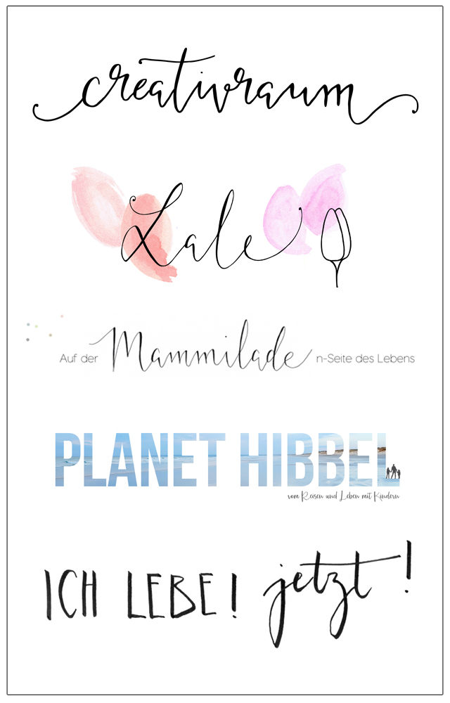 individuelle Shop- und Bloglogos von blick7