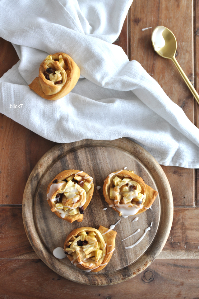 das einfachste Rezept für Apfel-Zimt-Schnecken